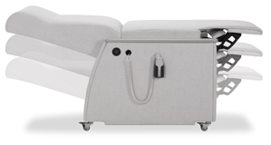 Bariatric Recliner Motorized, Vertical Lift to Exam Height